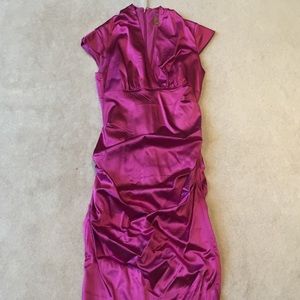 Nicole Miller got pink dress
